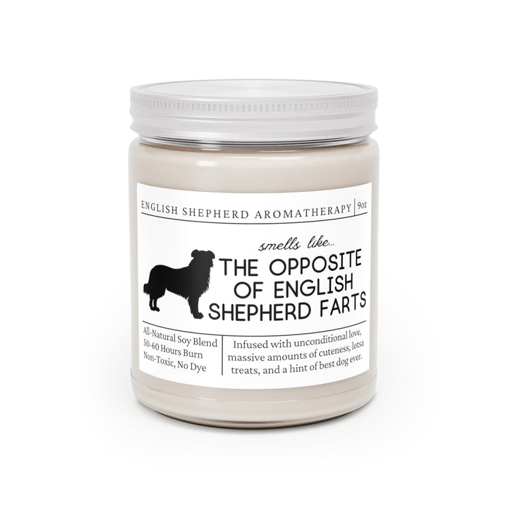 English Shepherd Candle - Smells Like The Opposite Of English Shepherd Farts