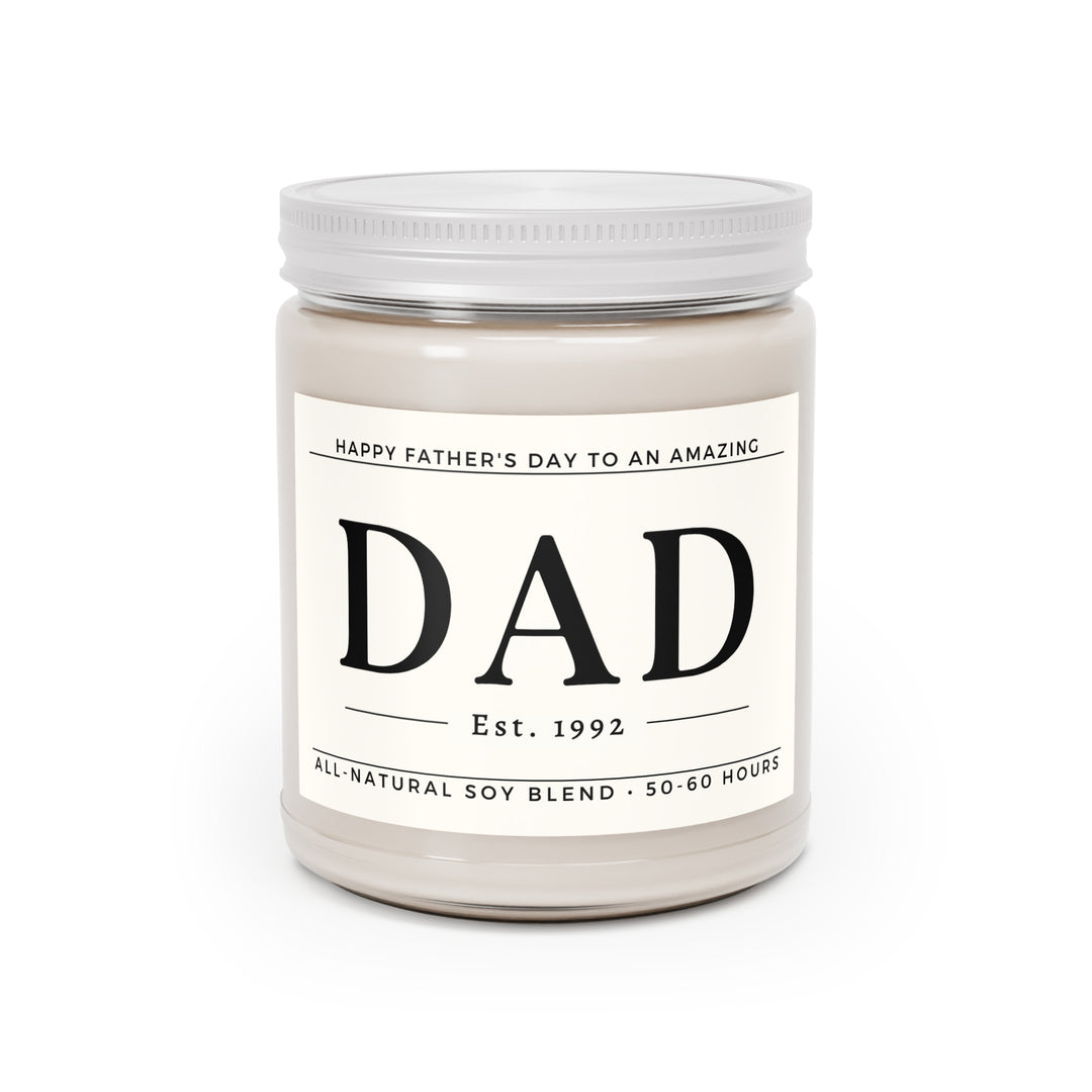 Happy Father's Day Candle