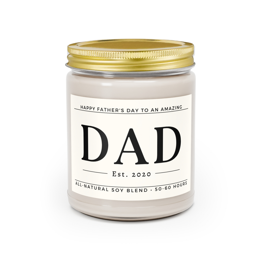 Happy Father's Day Candle