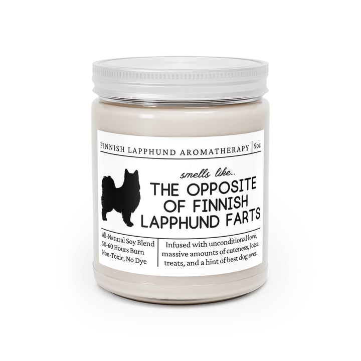 Finnish Lapphund Candle - Smells Like The Opposite Of Finnish Lapphund Farts