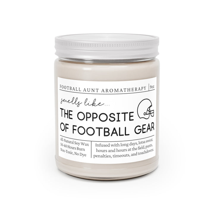 Football Aunt Candle - Smells Like the Opposite of Football Gear