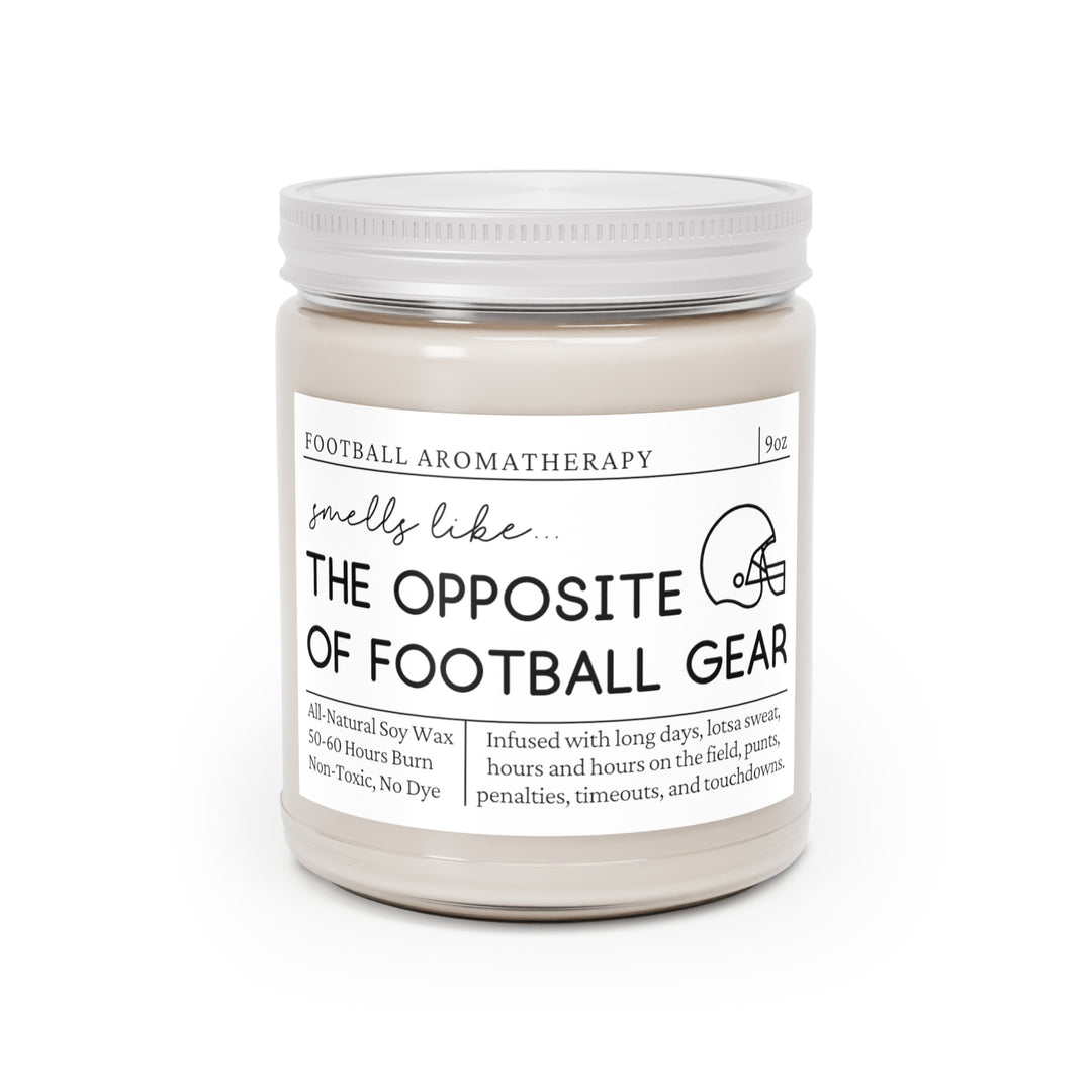 Football Candle - Smells Like the Opposite of Football Gear