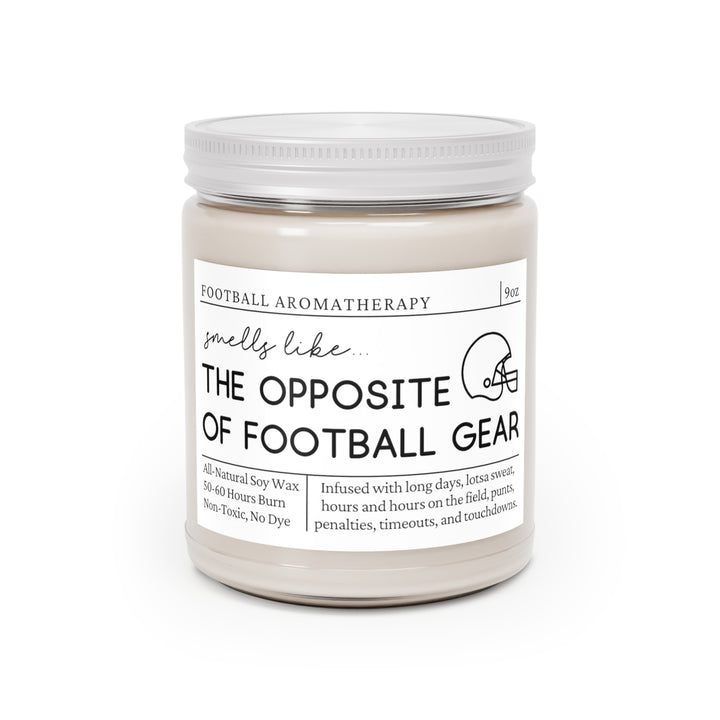 Football Candle - Smells Like the Opposite of Football Gear