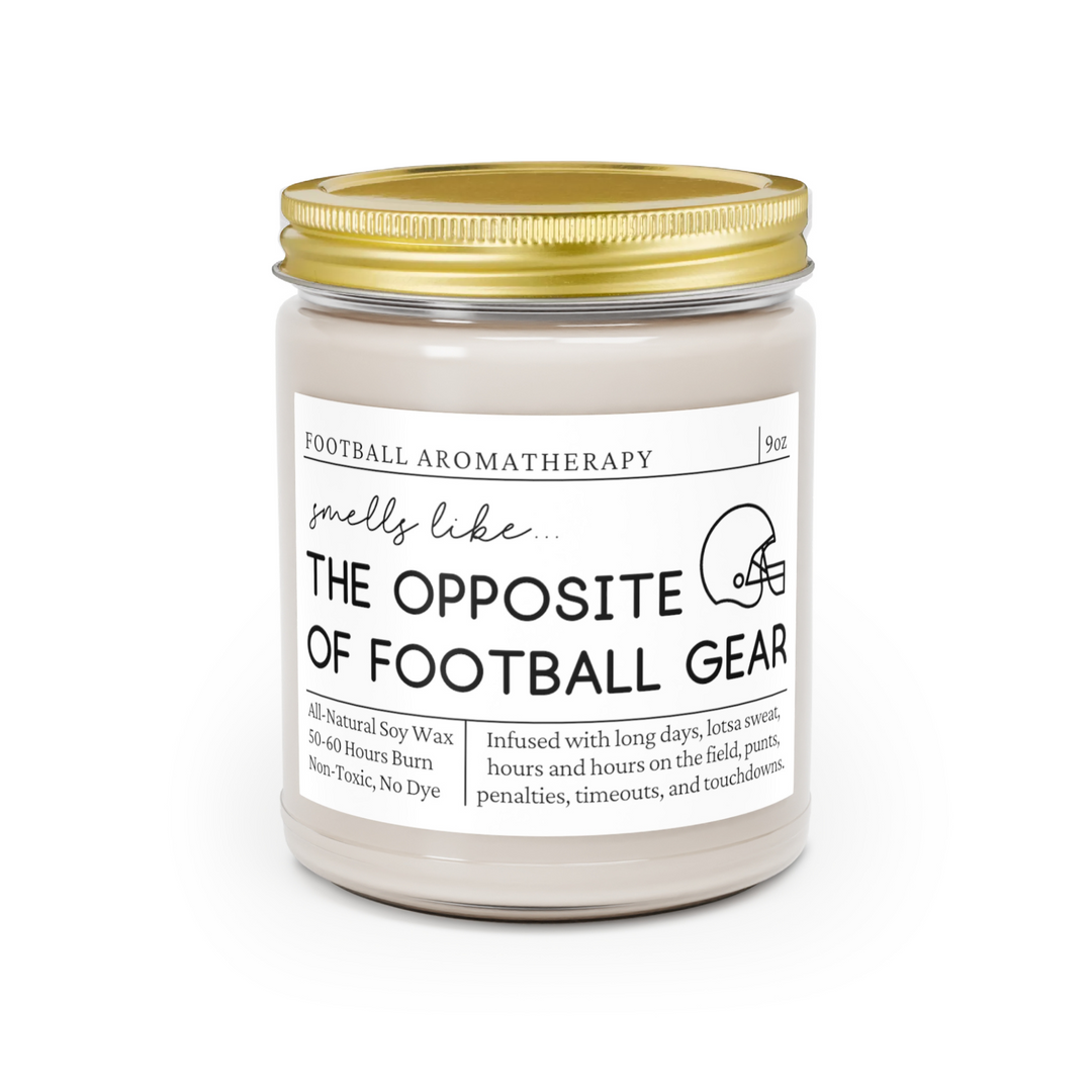 Football Candle - Smells Like the Opposite of Football Gear