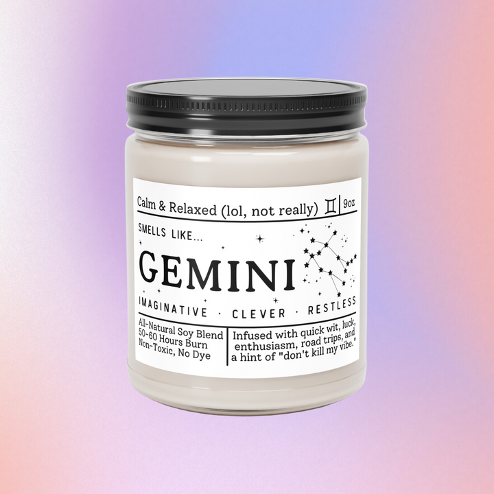 Gemini Candle - Smells Like Gemini