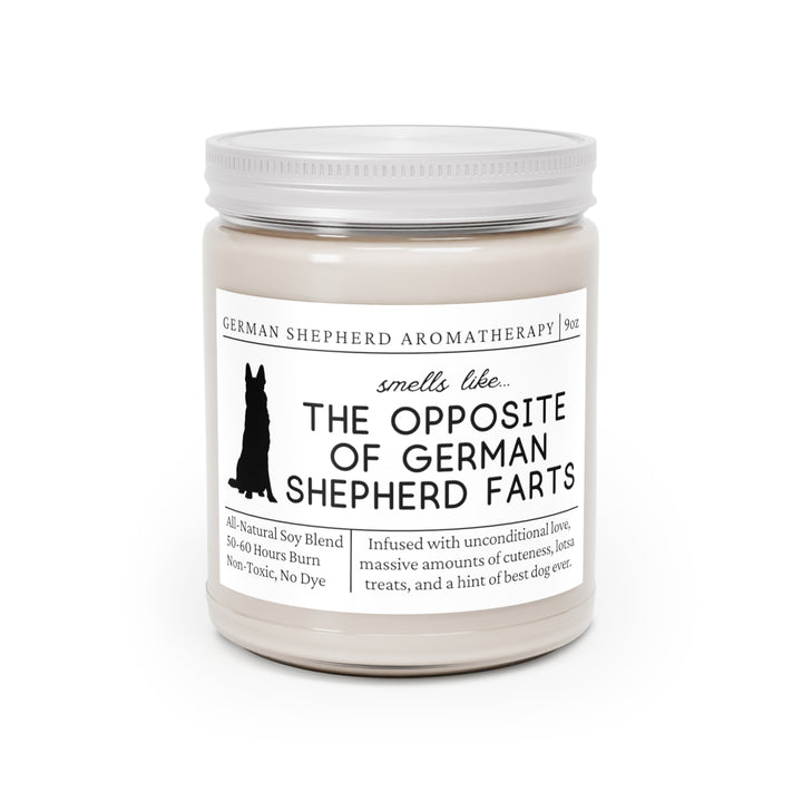 German Shepherd Candle - Smells Like The Opposite Of German Shepherd Farts