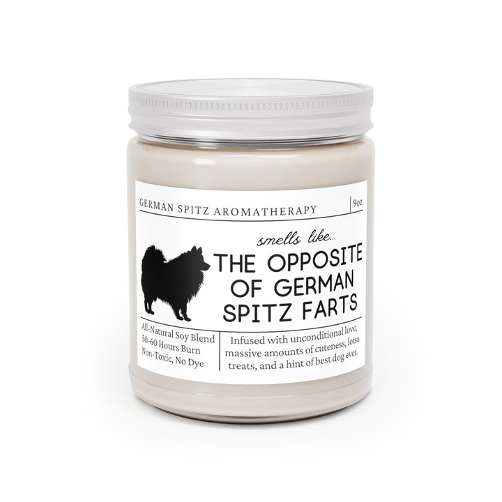 German Spitz Candle - Smells Like The Opposite Of German Spitz Farts