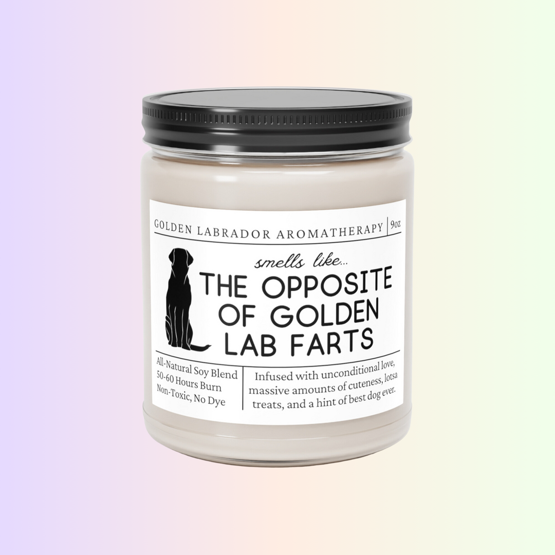 Golden Lab Candle - Smells Like The Opposite Of Golden Lab Farts