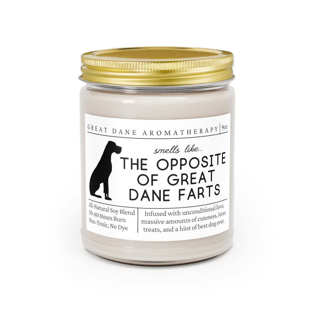 Great Dane Candle - Smells Like The Opposite Of Great Dane Farts