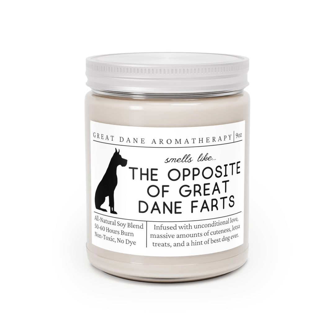 Great Dane Candle - Smells Like The Opposite Of Great Dane Farts