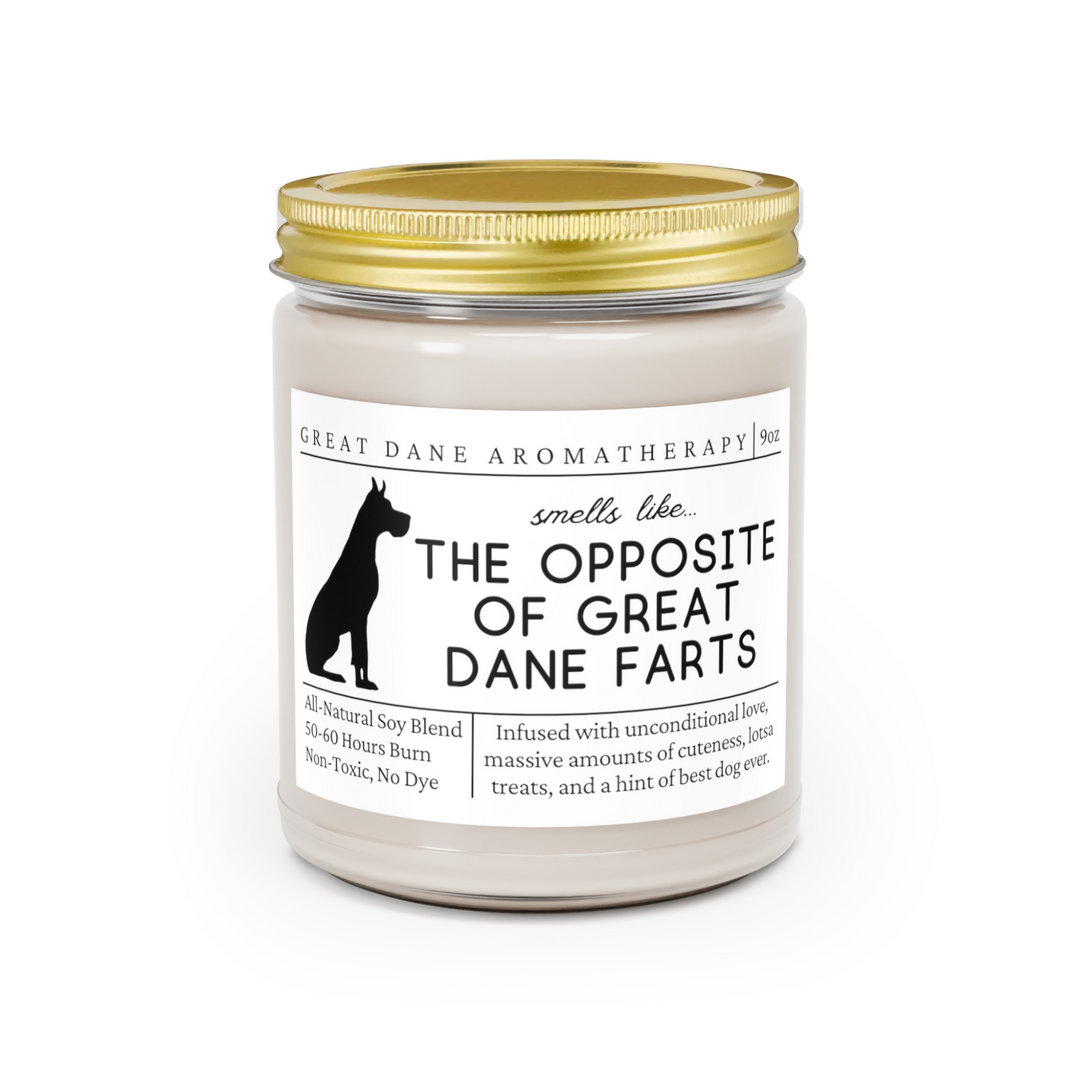 Great Dane Candle - Smells Like The Opposite Of Great Dane Farts