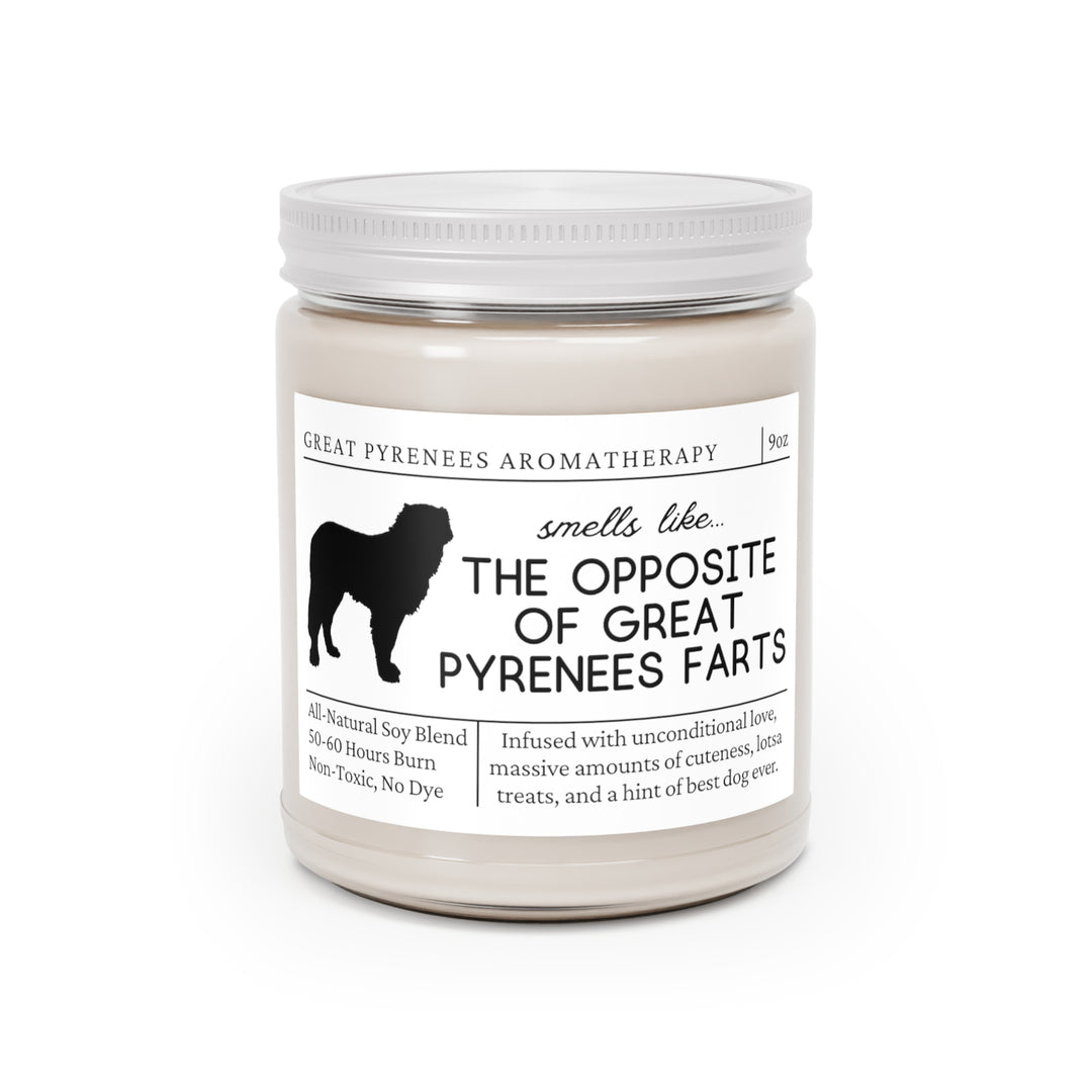 Great Pyrenees Candle - Smells Like The Opposite Of Great Pyrenees Farts