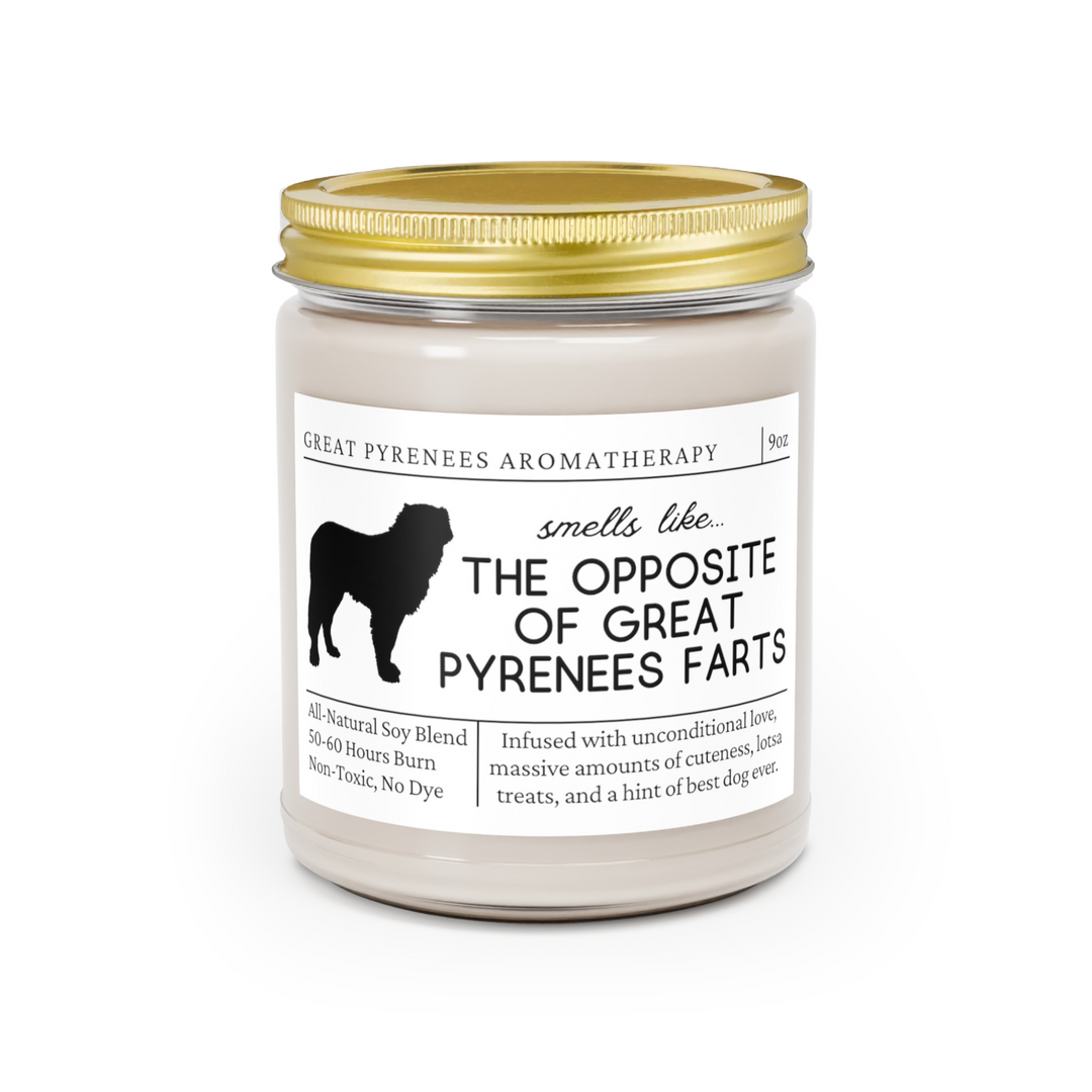 Great Pyrenees Candle - Smells Like The Opposite Of Great Pyrenees Farts