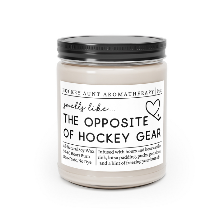 Hockey Aunt Candle - Smells Like the Opposite of Hockey Gear