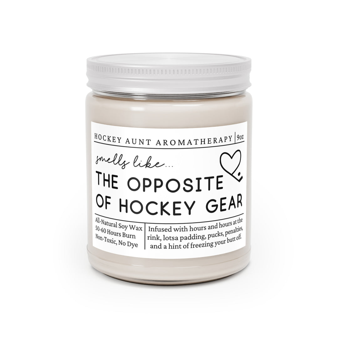 Hockey Aunt Candle - Smells Like the Opposite of Hockey Gear