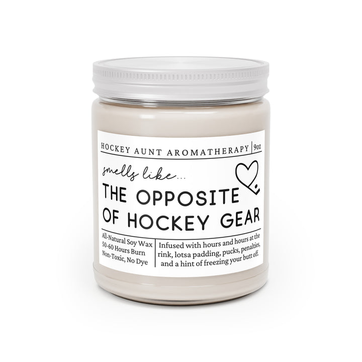 Hockey Aunt Candle - Smells Like the Opposite of Hockey Gear