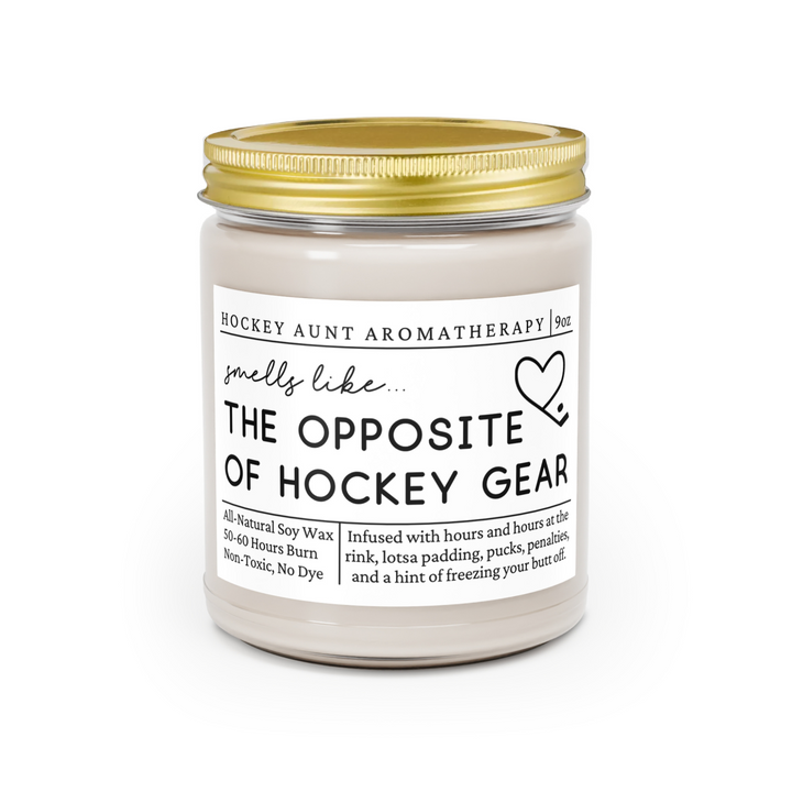 Hockey Aunt Candle - Smells Like the Opposite of Hockey Gear