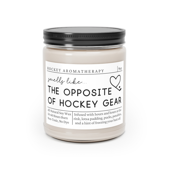 Hockey Candle - Smells Like the Opposite of Hockey Gear