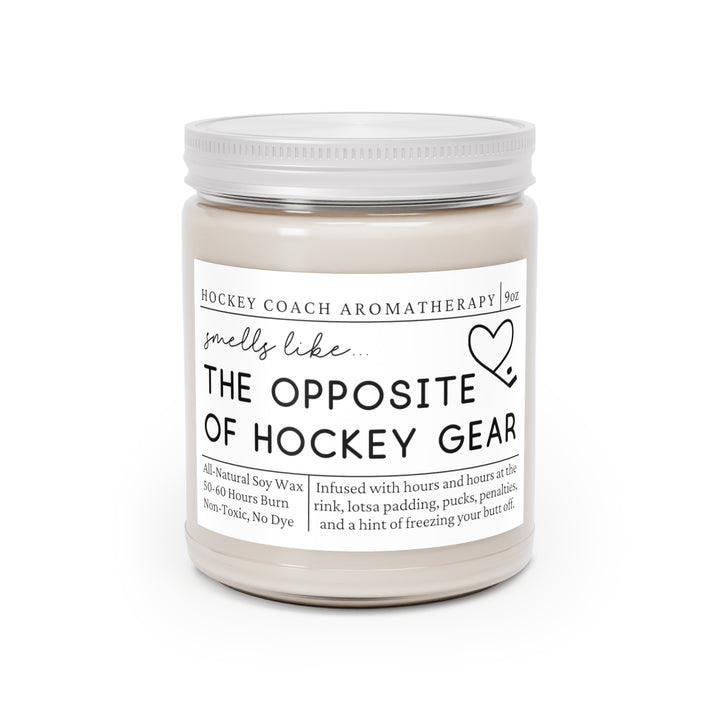 Hockey Coach Candle - Smells Like the Opposite of Hockey Gear