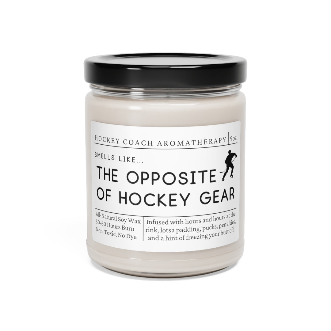 Hockey Coach Candle - Smells Like the Opposite of Hockey Gear