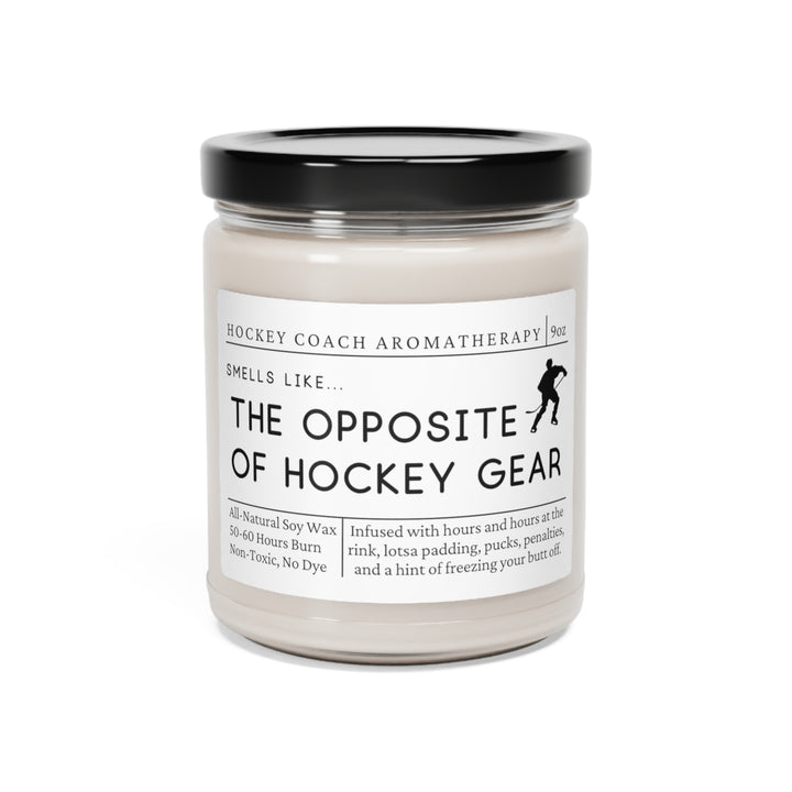 Hockey Coach Candle - Smells Like the Opposite of Hockey Gear