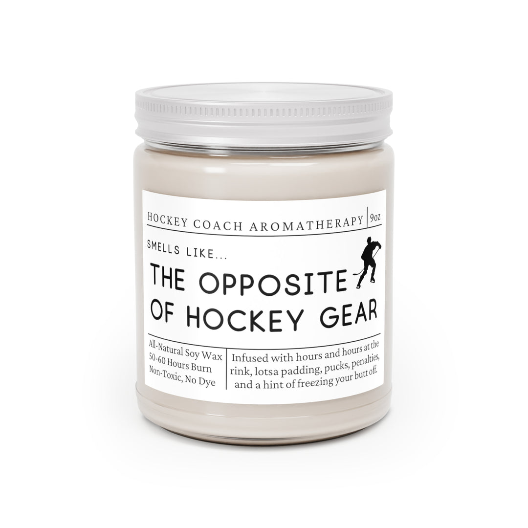 Hockey Coach Candle - Smells Like the Opposite of Hockey Gear