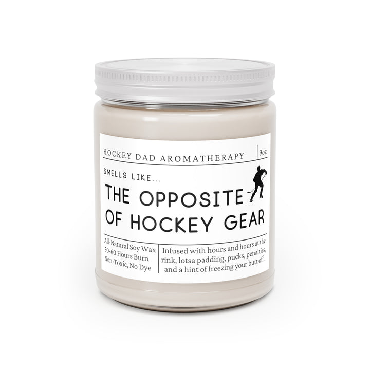 Hockey Dad Candle - Smells Like the Opposite of Hockey Gear