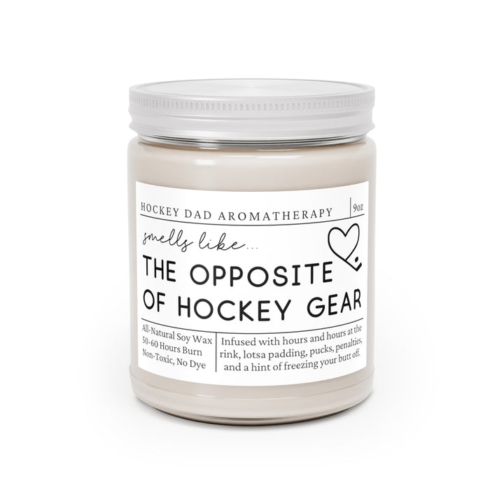 Hockey Dad Candle - Smells Like the Opposite of Hockey Gear