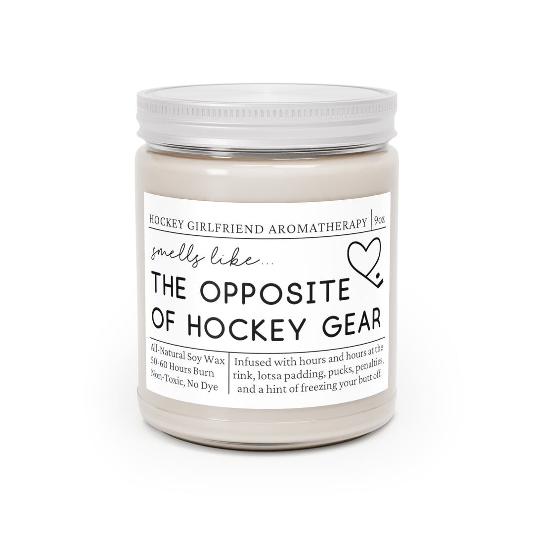 Hockey Girlfriend Candle - Smells Like the Opposite of Hockey Gear