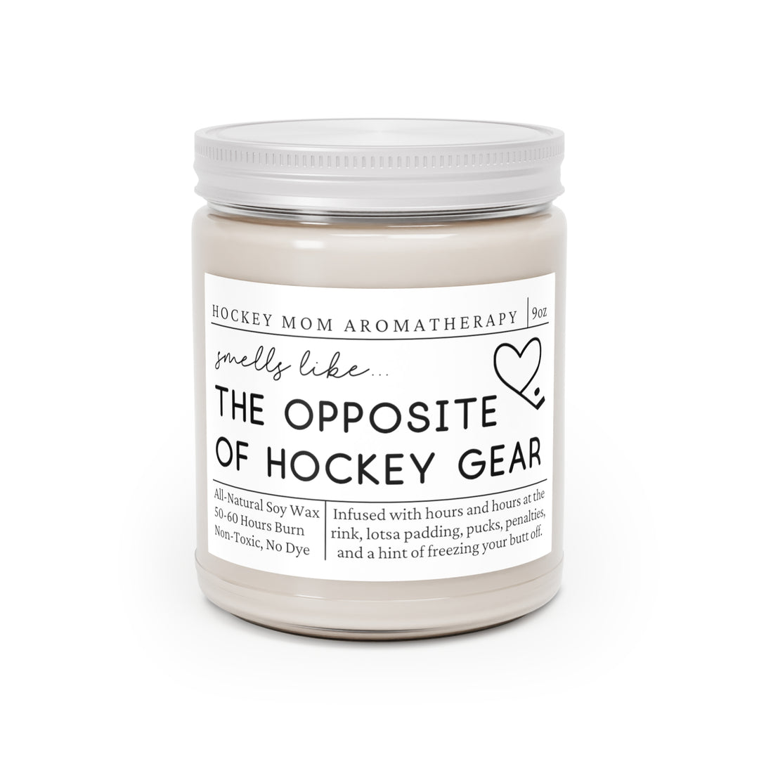 Hockey Mom Candle - Smells Like the Opposite of Hockey Gear – Luna Gift Co