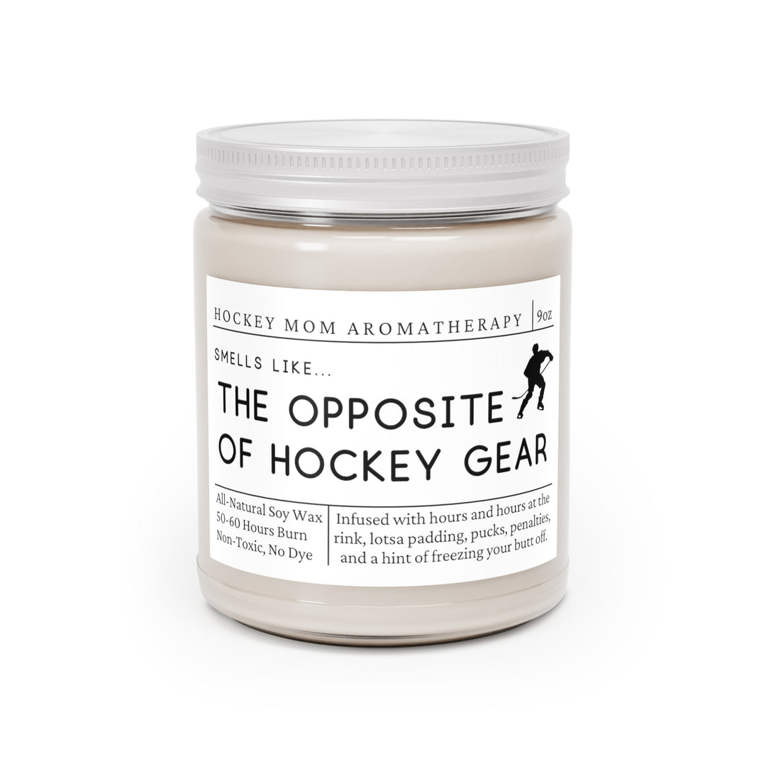 Hockey Mom Candle - Smells Like the Opposite of Hockey Gear