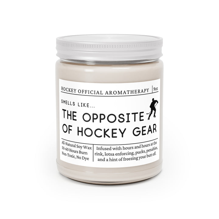 Hockey Official Candle - Smells Like the Opposite of Hockey Gear