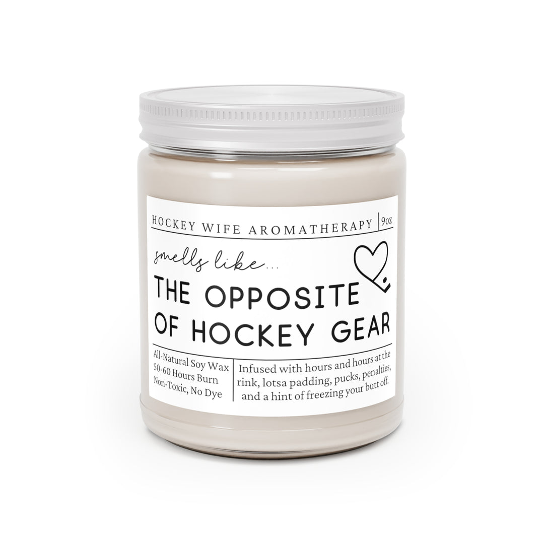 Hockey Wife Candle - Smells Like the Opposite of Hockey Gear