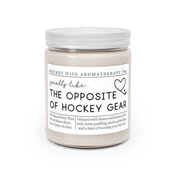 Hockey Wife Candle - Smells Like the Opposite of Hockey Gear