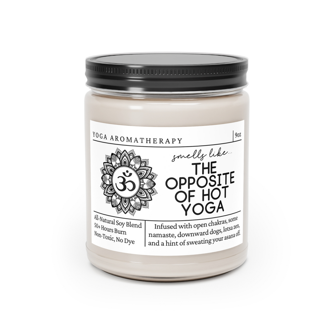 Yoga Candle - Smells Like The Opposite Of Yoga Sweat