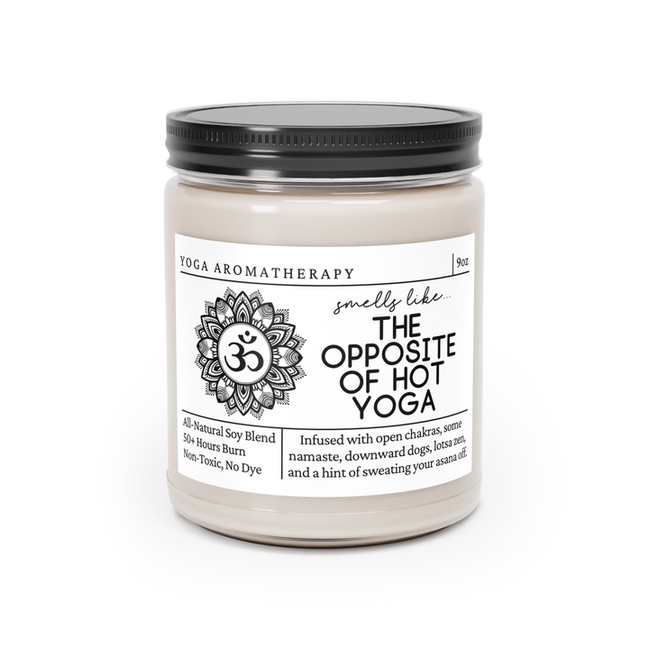 Yoga Candle - Smells Like The Opposite Of Yoga Gear