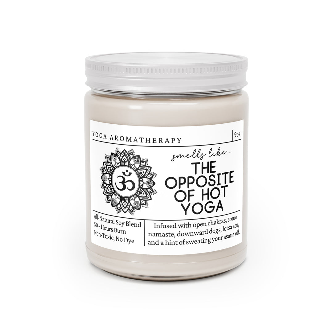 Yoga Candle - Smells Like The Opposite Of Yoga Gear