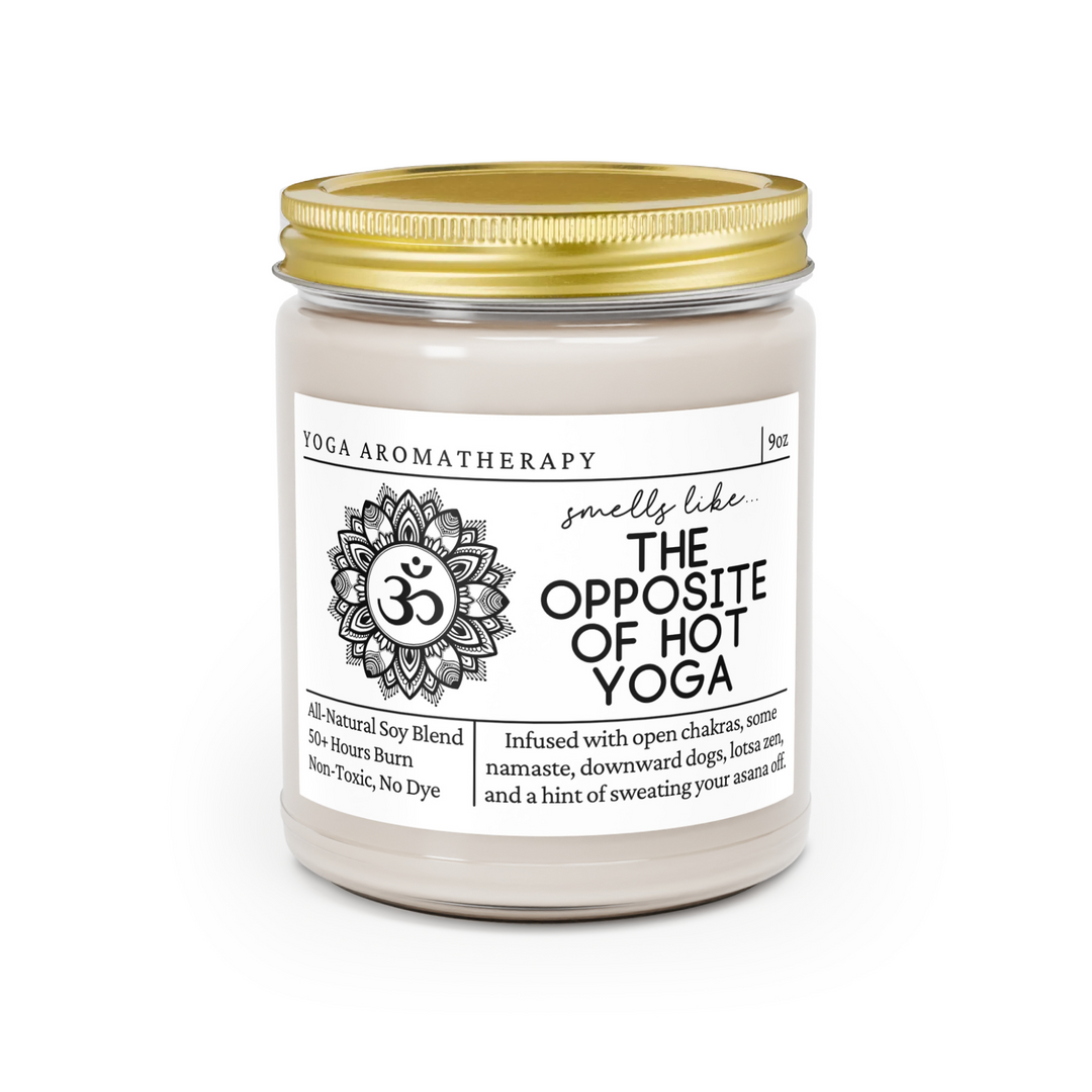 Yoga Candle - Smells Like The Opposite Of The Yoga Mat