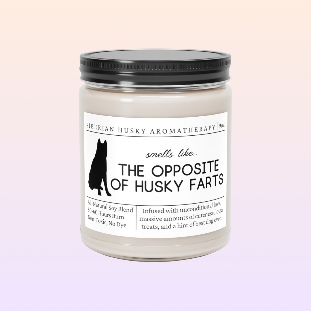 Husky Candle - Smells Like The Opposite Of Husky Farts