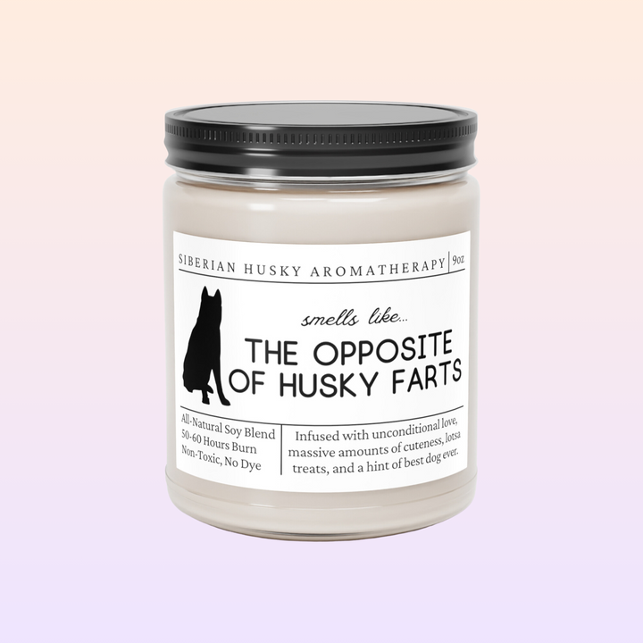 Husky Candle - Smells Like The Opposite Of Husky Farts