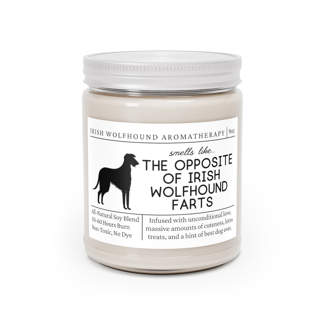 Irish Wolfhound Candle - Smells Like The Opposite Of Irish Wolfhound Farts