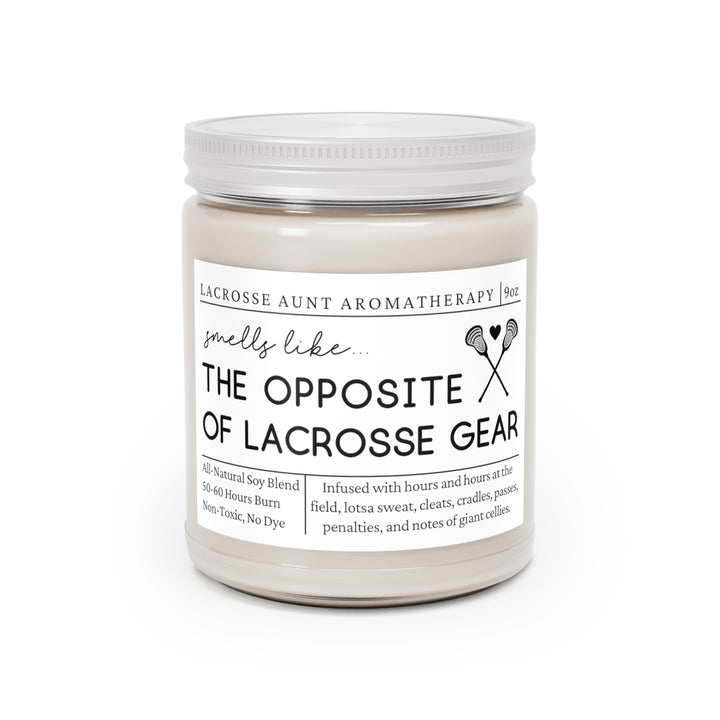 Lacrosse Aunt Candle - Smells Like the Opposite of Lacrosse Gear