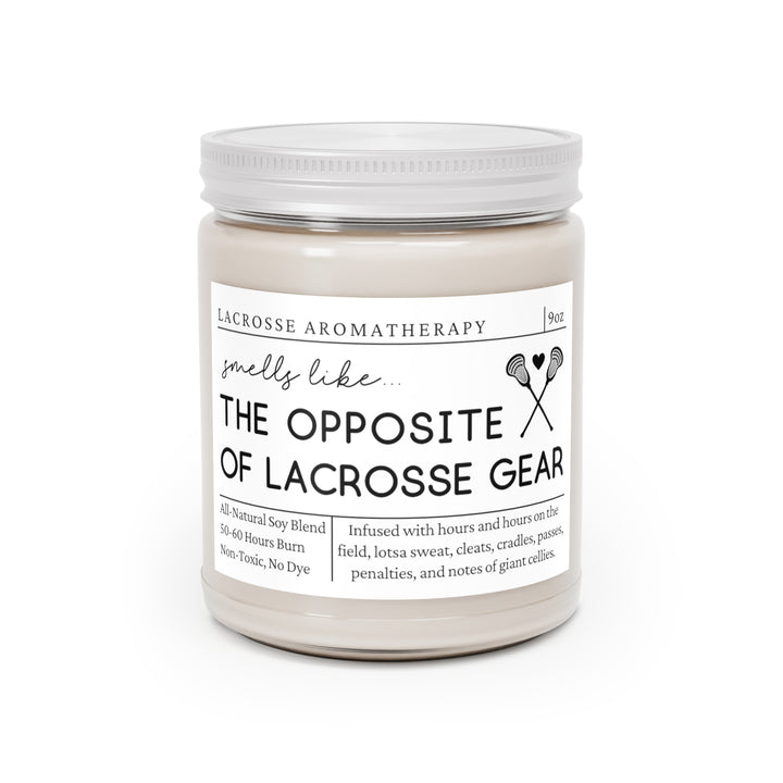 Lacrosse Candle - Smells Like the Opposite of Lacrosse Gear