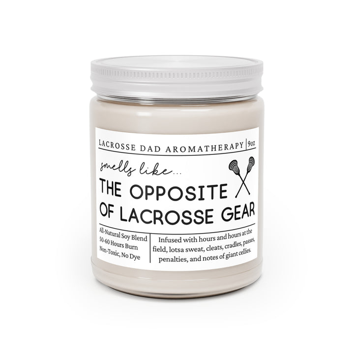 Lacrosse Dad Candle - Smells Like the Opposite of Lacrosse Gear