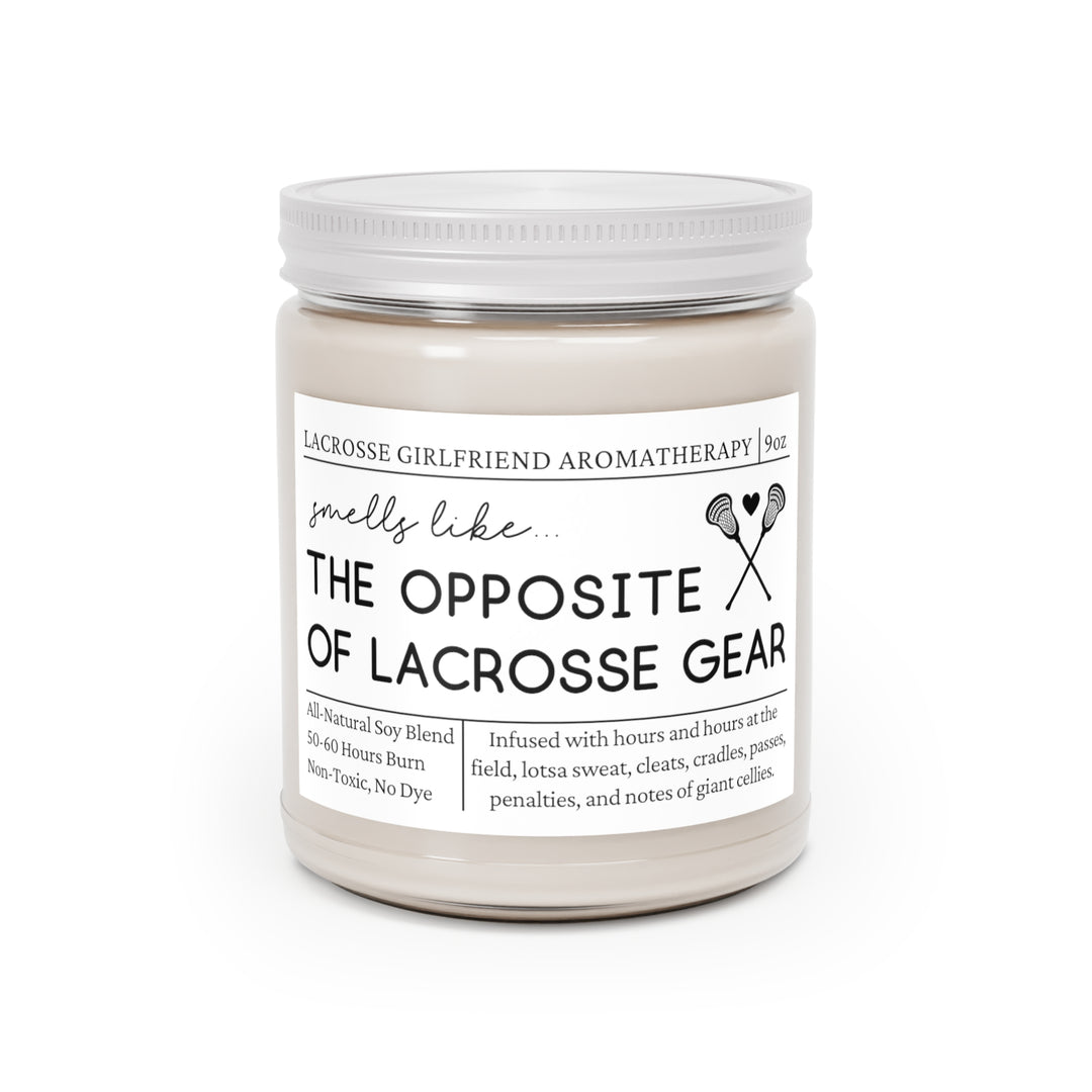 Lacrosse Girlfriend Candle - Smells Like the Opposite of Lacrosse Gear