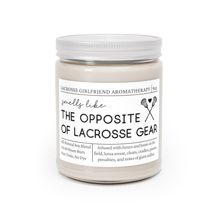 Lacrosse Girlfriend Candle - Smells Like the Opposite of Lacrosse Gear