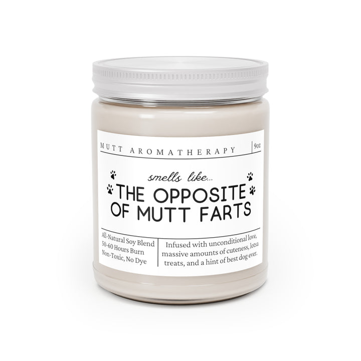 Mutt Candle - Smells Like The Opposite Of Mutt Farts