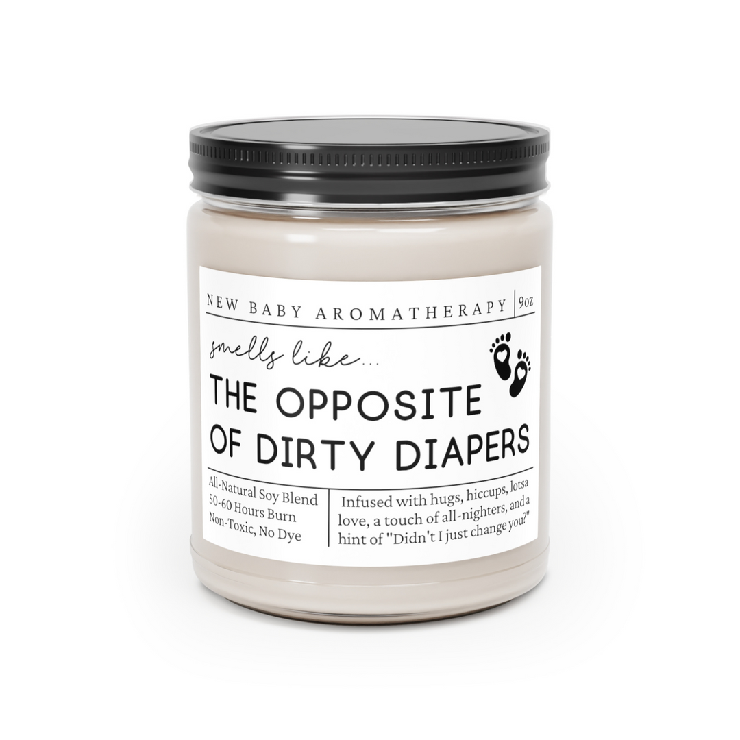 New Baby Candle - Smells Like The Opposite Of Dirty Diapers