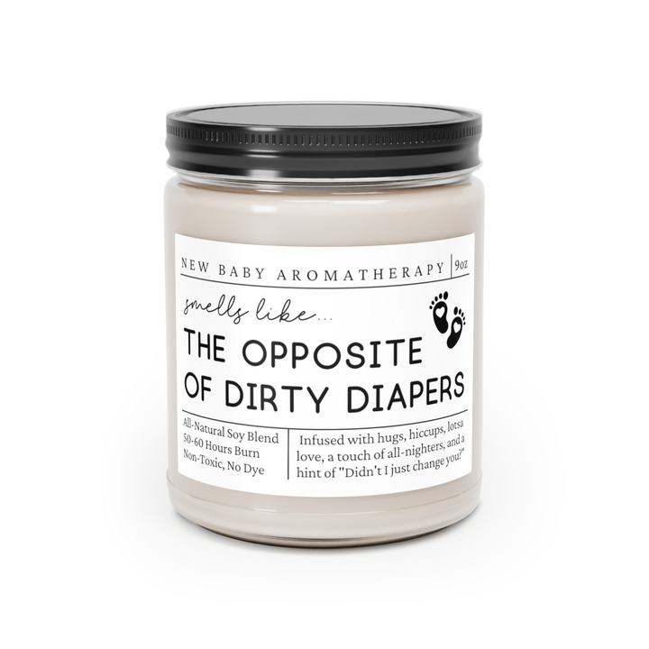 New Baby Candle - Smells Like The Opposite Of Dirty Diapers