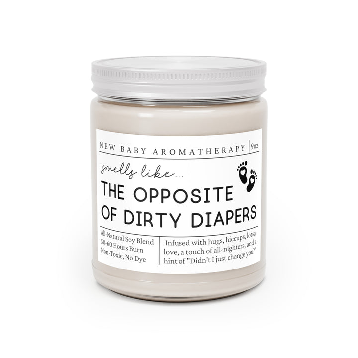 New Baby Candle - Smells Like The Opposite Of Dirty Diapers